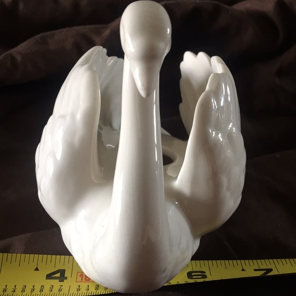 Vintage Goebel swan candle holder - Picture 7 of 8